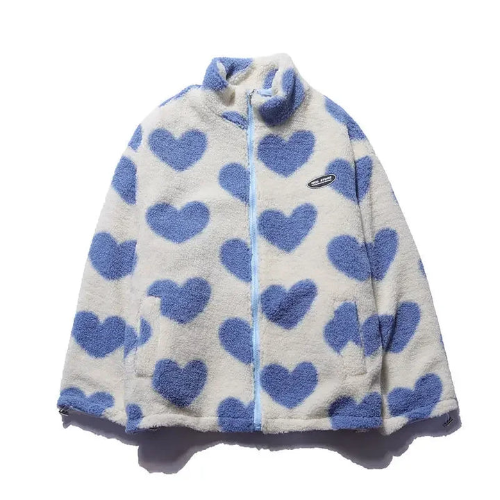 Riley™ | Reversible Cozy Heart Jacket