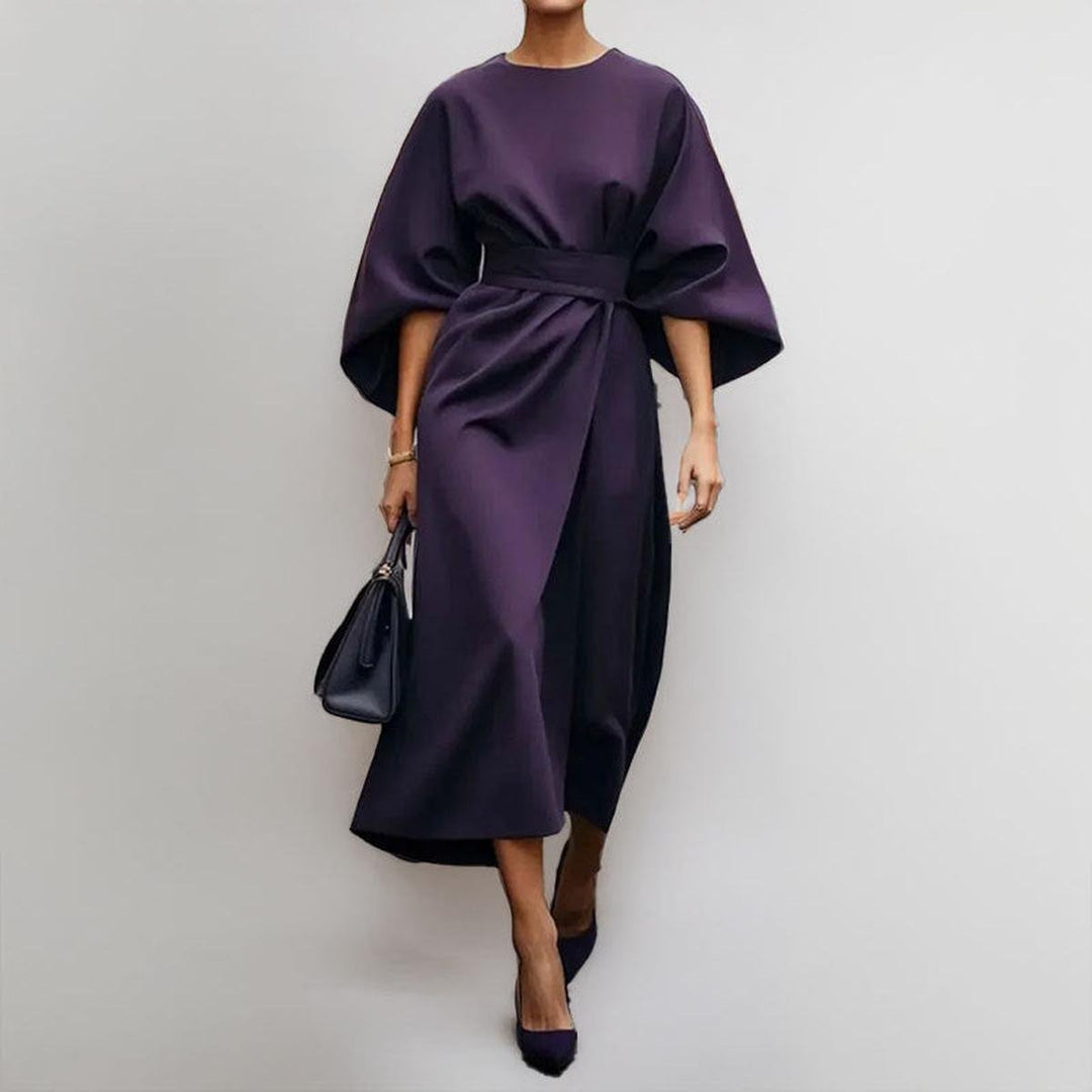 Eldra™ | Batwing Sleeve Maxi Dress