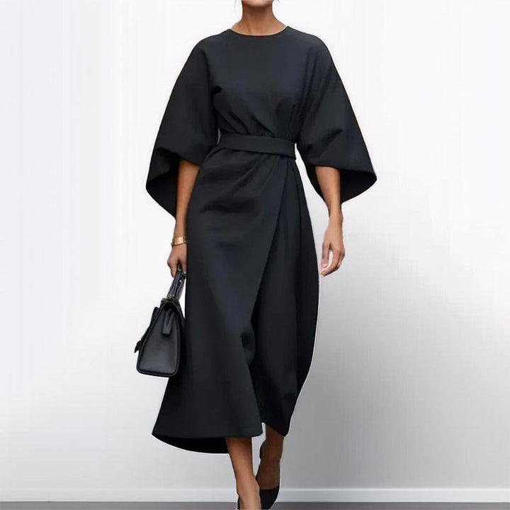 Eldra™ | Batwing Sleeve Maxi Dress