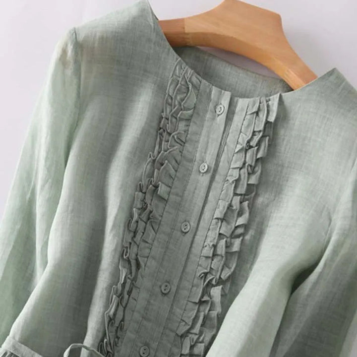 Chantal | Linen Maxi Dress