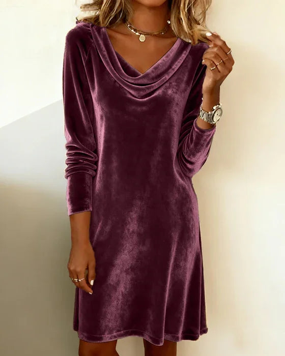 Maria | Luxurious, Soft Velvet Dress